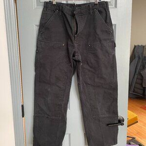 Men's Carhartt Utility Double-Front Work Pant - Loose Fit - Washed Duck